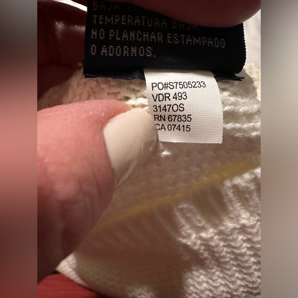 Nautica V Neck Fisherman Sweater Aran Jumper Sz M Preppy Classic Cozy Fall Warm - Picture 7 of 7